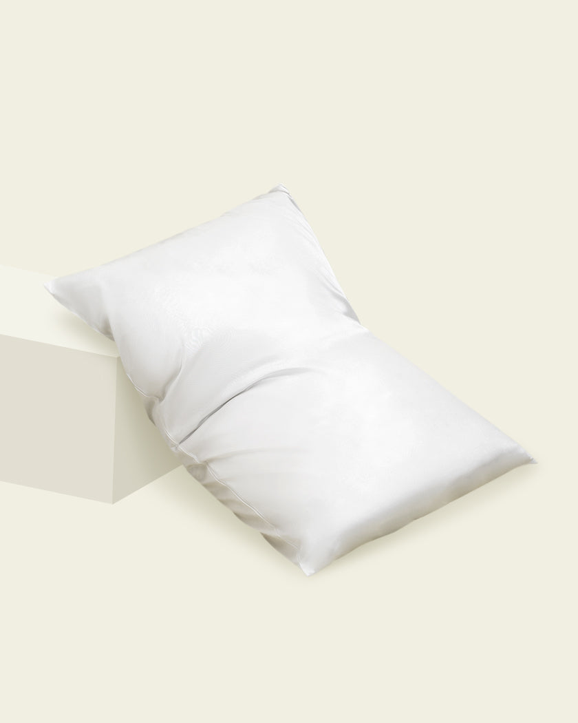 Luxury Mulberry Silk Pillowcase with Cotton Underside (25 momme)