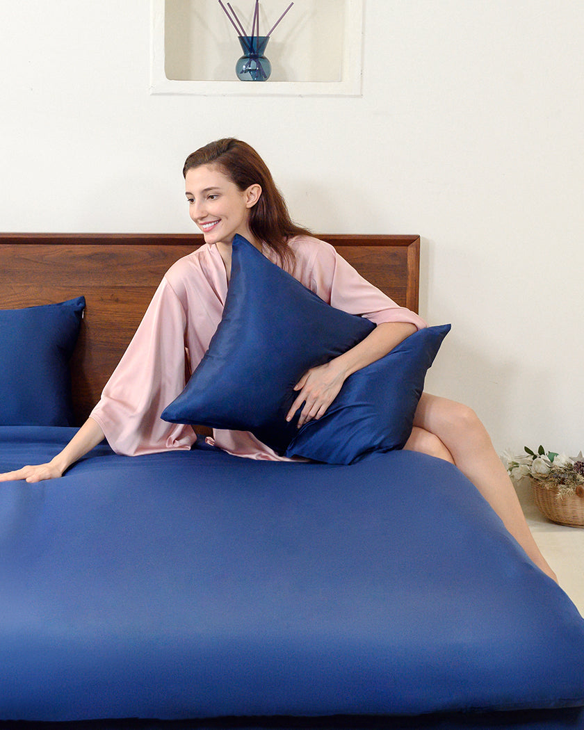 100% Mulberry Silk Premium Bedding Gift Set 4pcs - OsorSilk