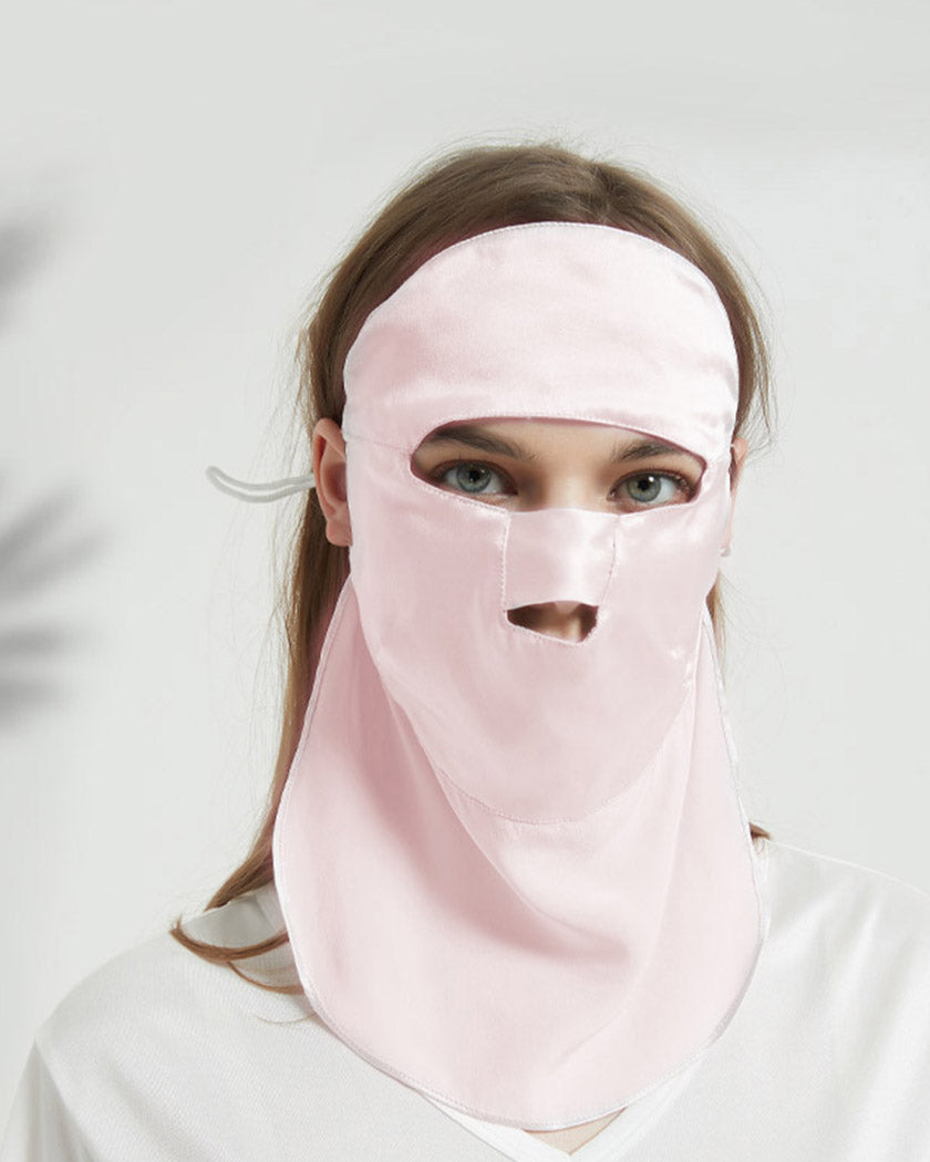 19 Momme Add Long Face Mask - OsorSilk