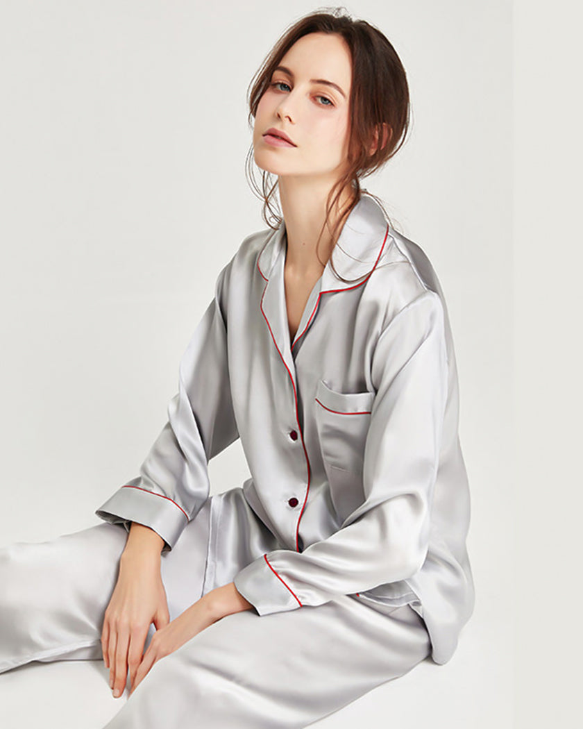 22 Momme Silk Summer Pajama Set - OsorSilk