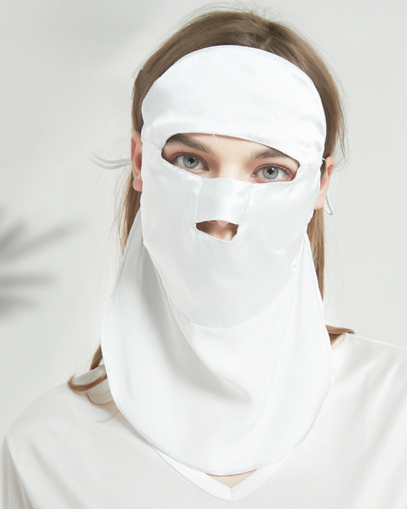 19 Momme Add Long Face Mask - OsorSilk