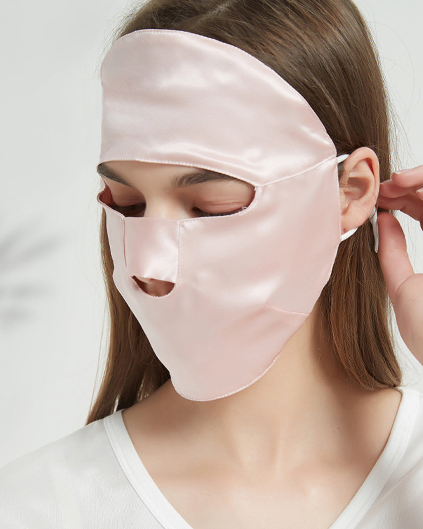 19 Momme Common Length Face Mask - OsorSilk