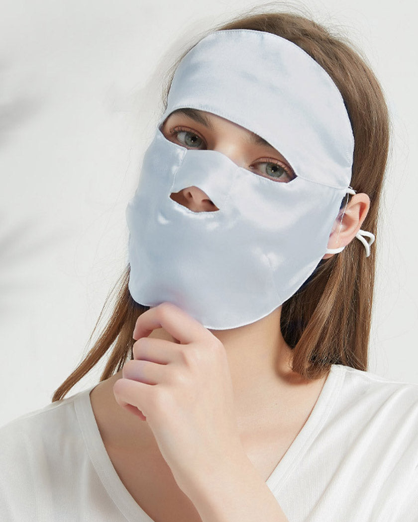 19 Momme Common Length Face Mask - OsorSilk